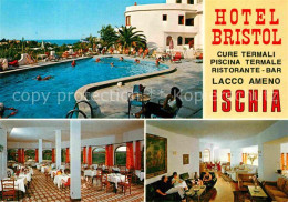 72908028 Lacco Ameno Hotel Bristol Restaurant Swimming Pool Ischia Insel Golfo D - Sonstige & Ohne Zuordnung