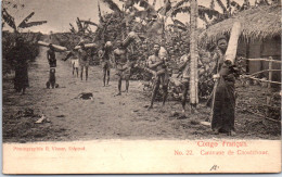 CONGO - Une Caravane De Caoutchouc  - Congo Francés