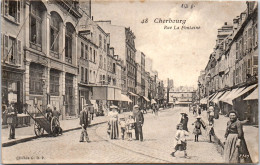 50 CHERBOURG - La Rue De La Fontaine. - Cherbourg