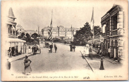 14 CABOURG - Grand Hotel Depuis La Rue De La Mer. - Other & Unclassified