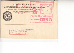 ITALIA  1941 - Cartolina Privata Con Pubblicità CIRIO - Caffè Brasiliano - Marcophilie
