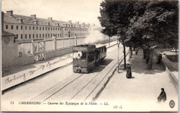 50 CHERBOURG - Caserne Des Equipages, Le Tramway - Cherbourg