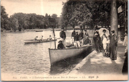 75016 PARIS - Embarquement Du Lac Bois De Boulogne  - Distretto: 16