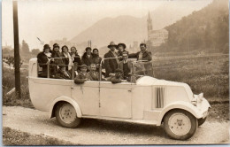 41 SAINT LAURENT DES EAUX - CARTE PHOTO - Touristes A Lourdes - Other & Unclassified