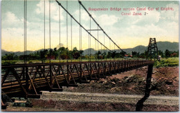 PANAMA - Suspension Bridge Across Canal Cut At Empire  - Panama