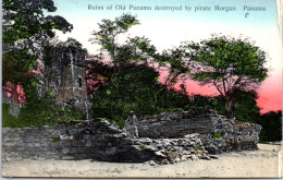 PANAMA - Ruins Of Old Panama Destroyed By Morgan  - Panama