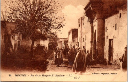 MAROC - MEKNES - Rue De La Mosquee El Berdaine  - Meknes