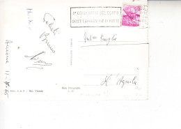 ITALIA  1965 - Cartolina Con Etichetta "Capitanerie Di Porto" - 1961-70: Marcophilia