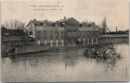 78  POISSY - Asile Saint Louis Lors De La Crue De 1910. - Poissy