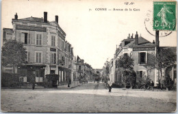 58 COSNE SUR LOIRE - Perspective Avenue De La Gare  - Cosne Cours Sur Loire