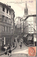 87 LIMOGES - Place Saint Martial & Rue Du Clocher  - Limoges