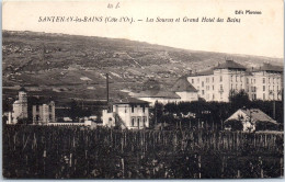 21 SANTENAY LES BAINS - Les Sources Et Grand Hotel Des Bains - Autres & Non Classés