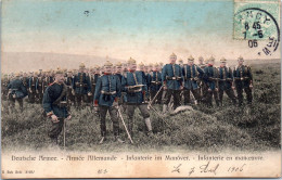 ALLEMAGNE - Infanterie Allemande En Manoeuvre. - Other & Unclassified