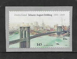 ALLEMAGNE-RFA 2006 PONT DE BROOKLYN  YVERT N°2367 ADHESIF NEUF MNH** - Bruggen