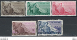 1948 San Marino Lavoro 5v. MNH Sass. N. 336/40 - Altri & Non Classificati