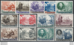 1952 San Marino Cristoforo Colombo 13v. MNH Sassone N. 372/83+A - Autres & Non Classés