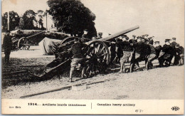 MILITARIA 1914-1918 - Artillerie Lourde Canadienne  - Guerre 1914-18