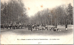77 FONTAINEBLEAU - Le Rendez Vous De Chasse A Courre  - Fontainebleau