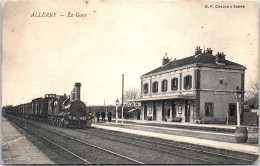 21 ALLEREY - La Gare (coupure A Gauche) - Sonstige & Ohne Zuordnung