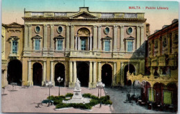 MALTE - Public Library. - Malta