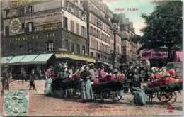 75020 PARIS - Marchandes De Fleurs Boulevard De Belleville  - Arrondissement: 20