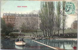 75019 PARIS - Buttes Chaumont, Traversee Du Lac. - Paris (19)