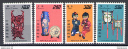 1967 Formosa - China Taiwan - Michel N. 633-36 - 4 Valori - MNH** - Autres & Non Classés