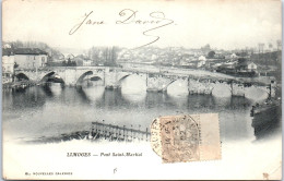 87 LIMOGES - Vue Sur Le Pont Saint Martial  - Limoges