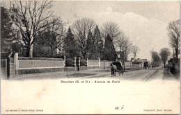 91 DOURDAN - Perspective De L'avenue De Paris. - Dourdan