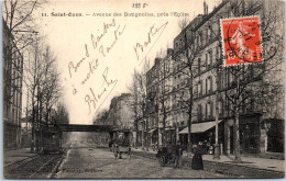 93 SAINT OUEN - Avenue Des Batignolles Pres L'eglise. - Saint Ouen