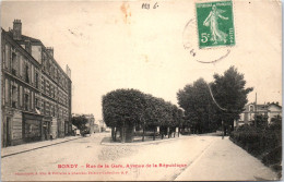 93 BONDY - La Rue De La Gare & Avenue De La Republique. - Bondy