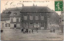 60 BRETEUIL - La Place Du Trou Crepin. - Breteuil