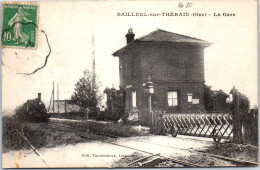 60 BAILLEUL SUR THERAIN - Arrivee D'un Train A La Gare  - Andere & Zonder Classificatie