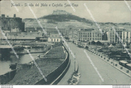 Bl31 Cartolina Napoli  Citta' Strada Del Molo E Castello Sant'elmo - Napoli (Napels)