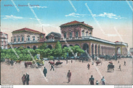 Bl37 Cartolina Napoli Citta' Stazione Centrale - Napoli (Napels)