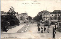 35 RENNES - Perspective De L'avenue De La Gare. - Rennes