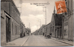 89 LA CHAPELLE CHAMPIGNY - Rue Principale. - Autres & Non Classés