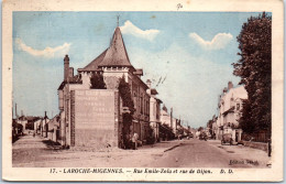 89 LAROCHE MIGENNES - La Rue Emile Zola Et Rue De Dijon. - Migennes