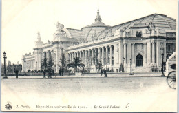 75 PARIS - EXPOSITION 1900 - Vue Generale Du Grand Palais  - Ausstellungen