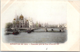 75 PARIS - EXPOSITION 1900 - Panorama Depuis Le Pont Alexandre III - Exhibitions