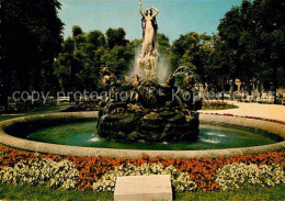 72906951 Baden Wien Kurstadt Undine-Brunnen Im Kurpark Baden - Andere & Zonder Classificatie