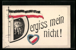 AK Soldat Mit Seiner Liebsten, Soldatenliebe  - Guerre 1914-18