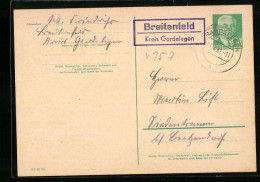 AK Landpoststempel Breitenfeld Kreis Gardelegen  - Other & Unclassified