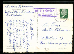 AK Landpoststempel Wilischthal Kr. Zschopau  - Other & Unclassified