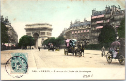 75016 PARIS - Av Du Bois De Boulogne & Arc De Triomphe  - Arrondissement: 16