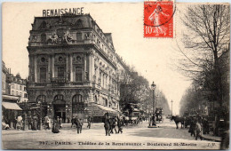 75010 PARIS - Theatre De La Renaissance Bld St Martin  - Arrondissement: 10
