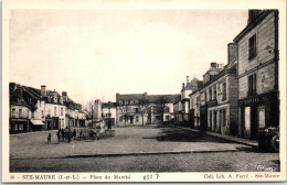 37 SAINTE MAURE - Vue De La Place Du Marche  - Sonstige & Ohne Zuordnung