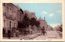 36 AIGURANDE - L'avenue De La Gare. - Andere & Zonder Classificatie