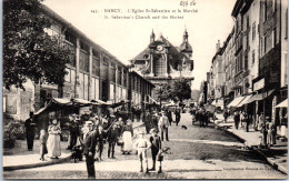 54 NANCY - L'eglise St Sebastien & Le Marche  - Nancy