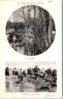 50 DONVILLE LES BAINS - Le Moulin Et La Peche Au Lancon  - Autres & Non Classés